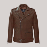 Rutland Spanish Brown Riding Leather Jacket